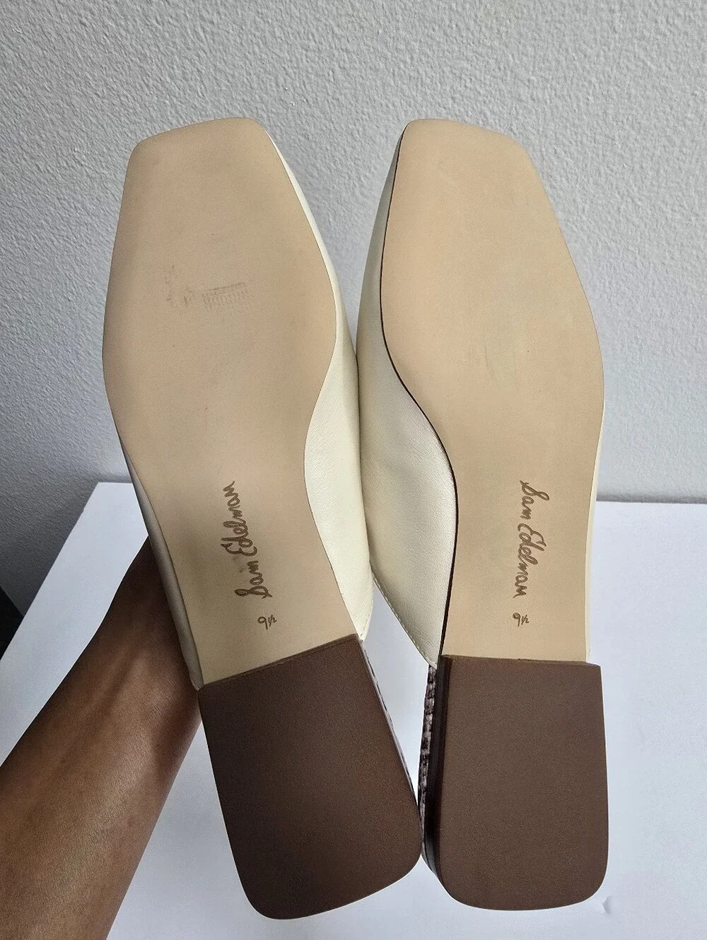 Sam Edelman Mule Slide In Cream - Picture 4 of 6